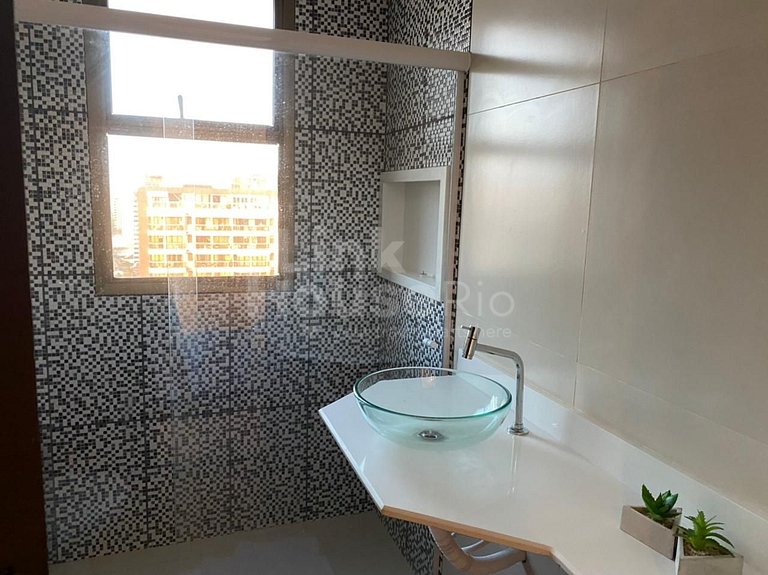 Cobertura de Luxo com Vista Mar em Apart Hotel RHR B11-008