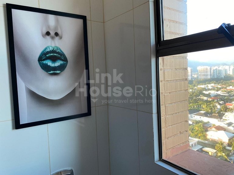 Cobertura de Luxo com Vista Mar em Apart Hotel RHR B11-008