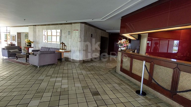 Cobertura de Luxo com Vista Mar em Apart Hotel RHR B11-008