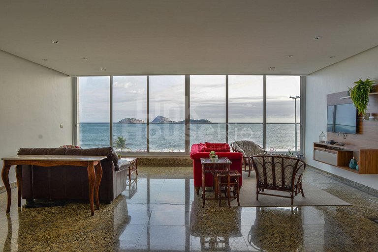 Maravilhosa Vista Mar e Muito Conforto na Glamourosa Ipanema