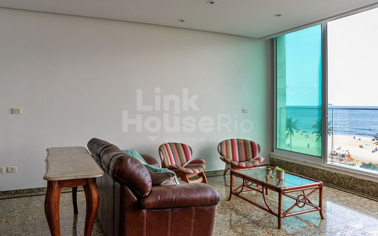 Maravilhosa Vista Mar e Muito Conforto na Glamourosa Ipanema