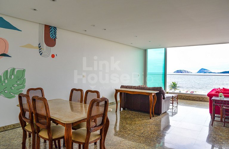 Maravilhosa Vista Mar e Muito Conforto na Glamourosa Ipanema
