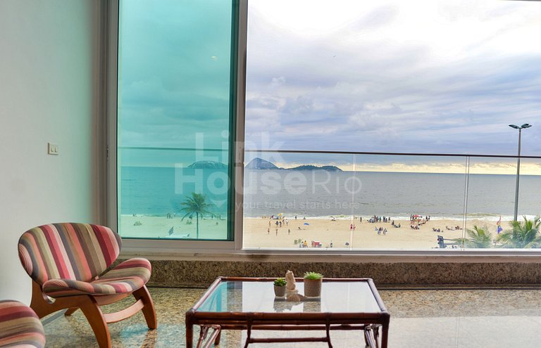 Maravilhosa Vista Mar e Muito Conforto na Glamourosa Ipanema