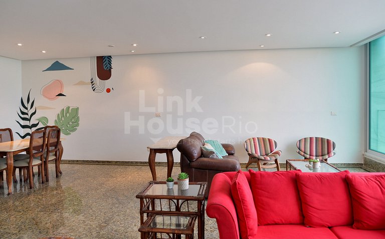 Maravilhosa Vista Mar e Muito Conforto na Glamourosa Ipanema