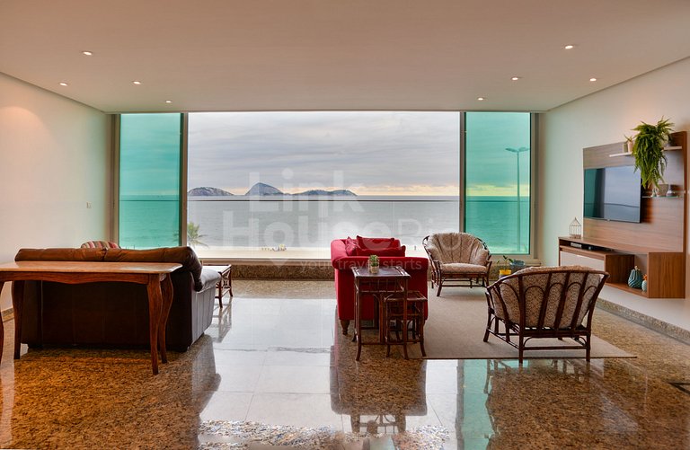 Maravilhosa Vista Mar e Muito Conforto na Glamourosa Ipanema