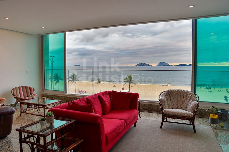 Maravilhosa Vista Mar e Muito Conforto na Glamourosa Ipanema