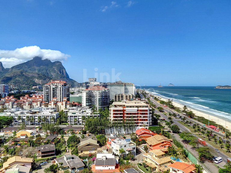 Linkhouse Rio: TU PISO CON BALCÓN Y VISTA A LA PLAYA - BARRA
