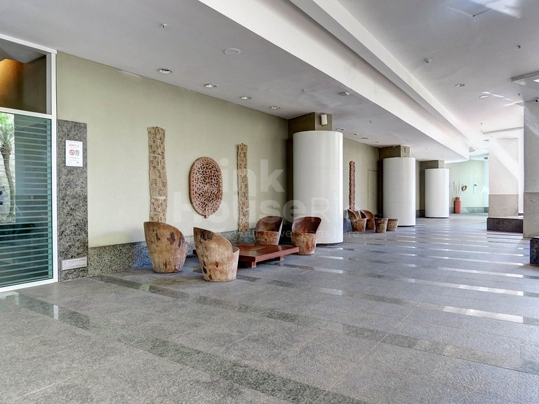 Linkhouse Rio: TU PISO CON BALCÓN Y VISTA A LA PLAYA - BARRA
