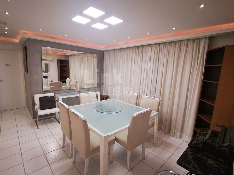 Cobertura com Piscina e Churrasqueira no Sunday Resort R1001