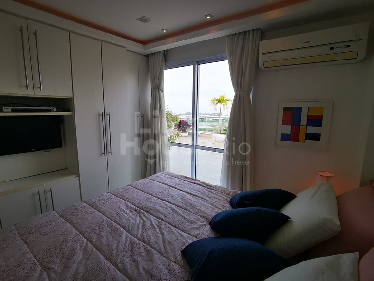 Cobertura com Piscina e Churrasqueira no Sunday Resort R1001