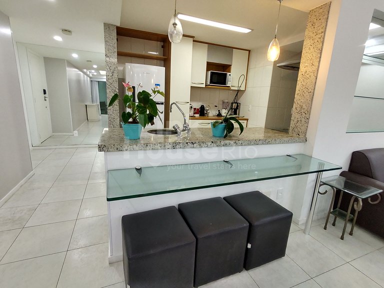 APART HOTEL LANAI, FRONTAL MAR NO MELHOR PONTO DA BARRA B2-0