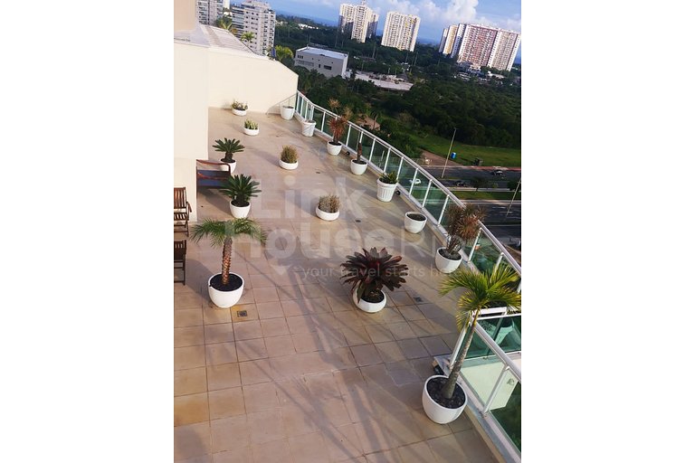 Cobertura com Piscina e Churrasqueira no Sunday Resort R1001
