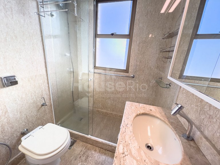 Maravilhosa Vista Frontal Mar e Muito Conforto no Apart Hote