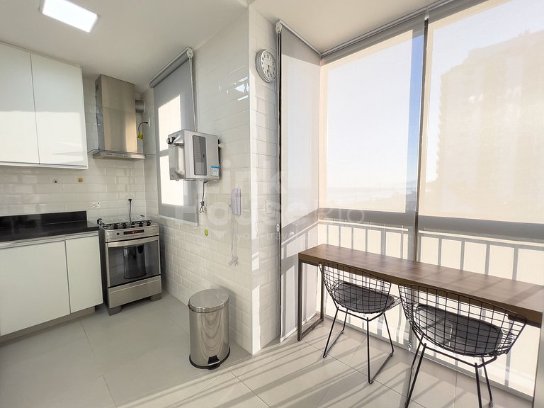 Maravilhosa Vista Frontal Mar e Muito Conforto no Apart Hote