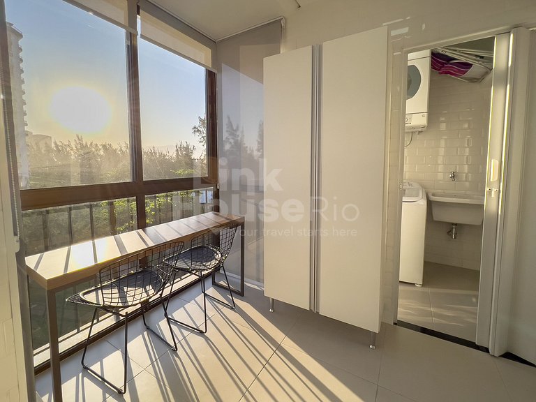 Maravilhosa Vista Frontal Mar e Muito Conforto no Apart Hote