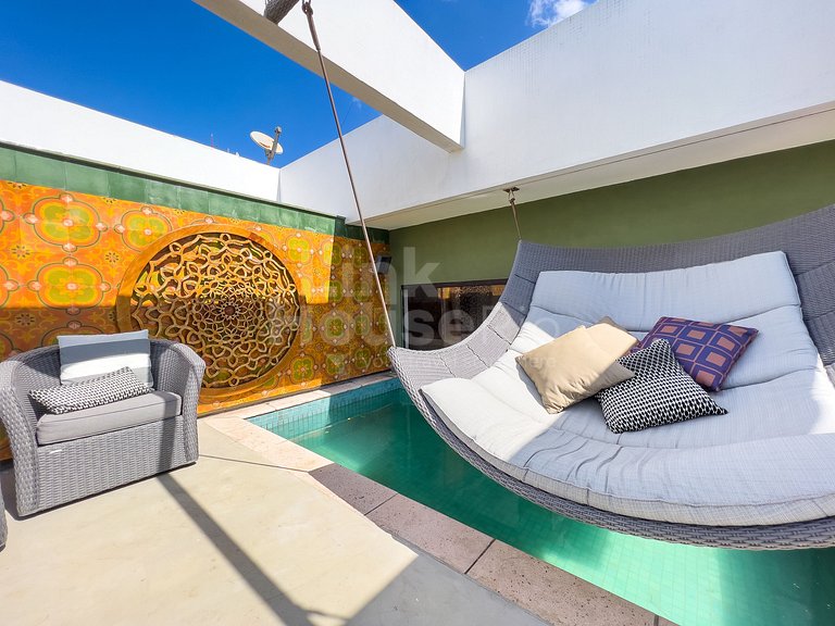 Maravilhosa Cobertura com Vista Panorâmica, Piscina e varand