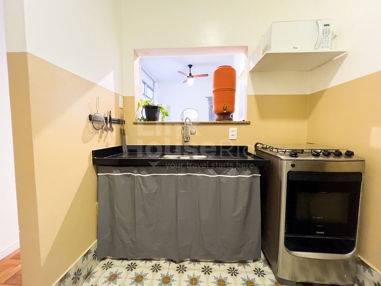 Apartamento Lindo e Confortável de Lado à Praia de Copacaban