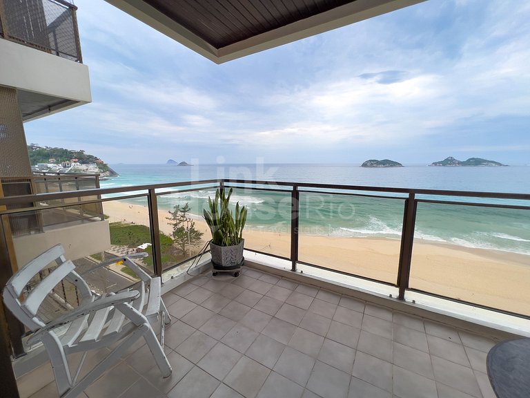 Barra Leme Apart Hotel Frontal Mar no Melhor Ponto da Barra