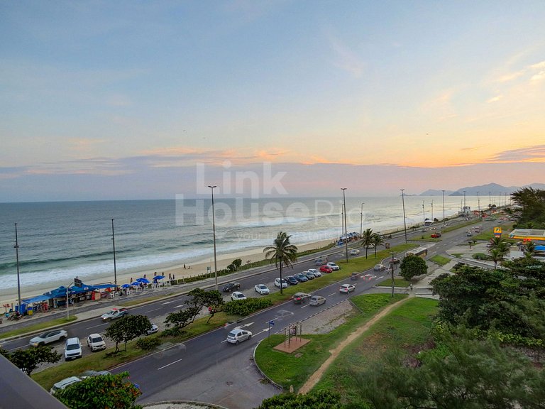 Maravilhosa Vista Frontal Mar e Muito Conforto no Apart Hote