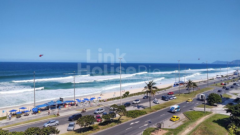 Maravilhosa Vista Frontal Mar e Muito Conforto no Apart Hote