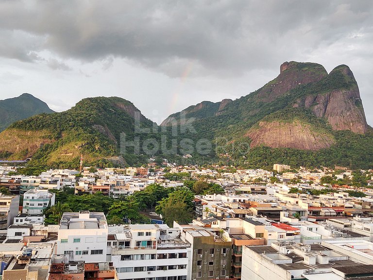 Apart Hotel Barra Leme com Vista Mar e Montanha B1-001