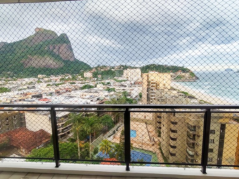 Apart Hotel Barra Leme com Vista Mar e Montanha B1-001