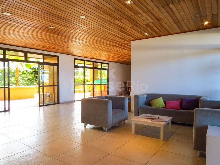 Apart Hotel Barra Leme com Vista Mar e Montanha B1-001