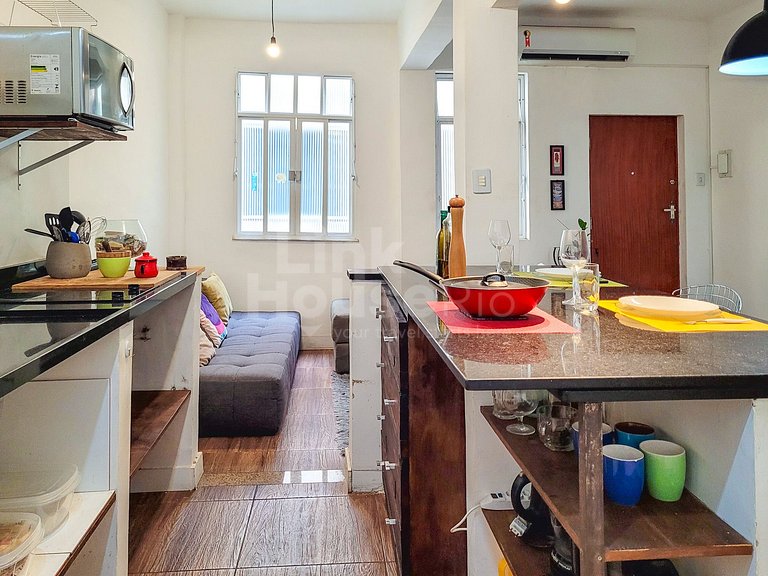 Lindo e Espaçoso Apartamento Entre Copa e Ipanema!