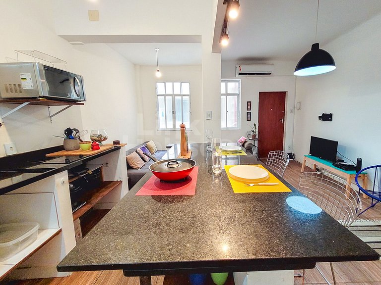 Lindo e Espaçoso Apartamento Entre Copa e Ipanema!