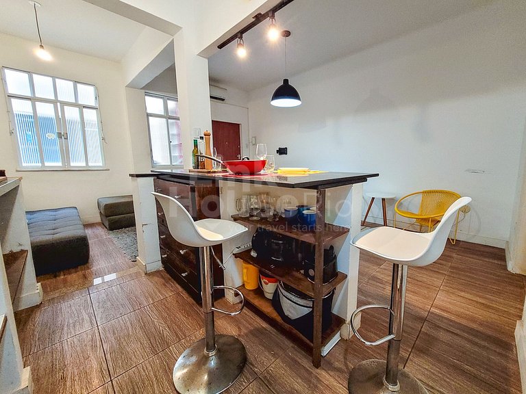 Lindo e Espaçoso Apartamento Entre Copa e Ipanema!