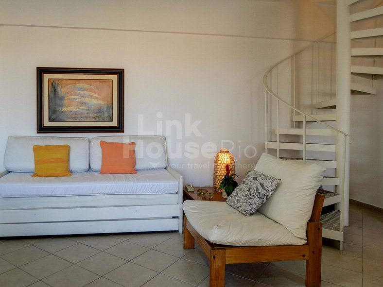 Linkhouse - AMAZING DUPLEX ROOFTOP IPANEMA 2-BDR # Y1-0015