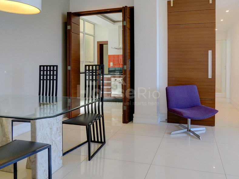 LinkHouse - MARAVILHOSO APARTAMENTO FRONTAL MAR COPACABANA #