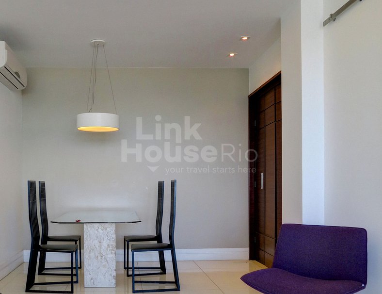 LinkHouse - MARAVILHOSO APARTAMENTO FRONTAL MAR COPACABANA #