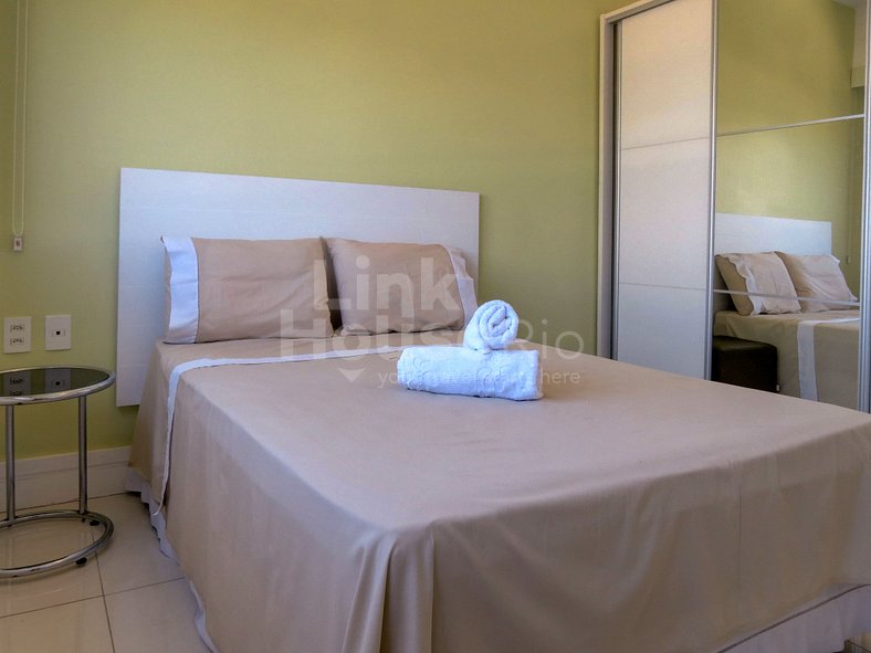 LinkHouse - MARAVILHOSO APARTAMENTO FRONTAL MAR COPACABANA #