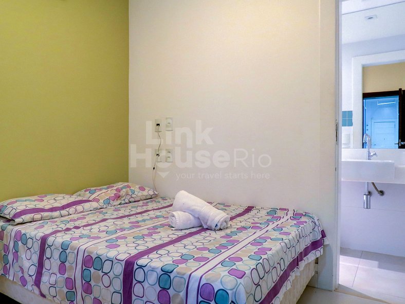 LinkHouse - MARAVILHOSO APARTAMENTO FRONTAL MAR COPACABANA #