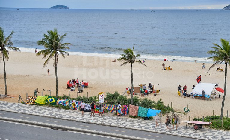 Maravilhosa Vista Mar e Muito Conforto na Glamourosa Ipanema